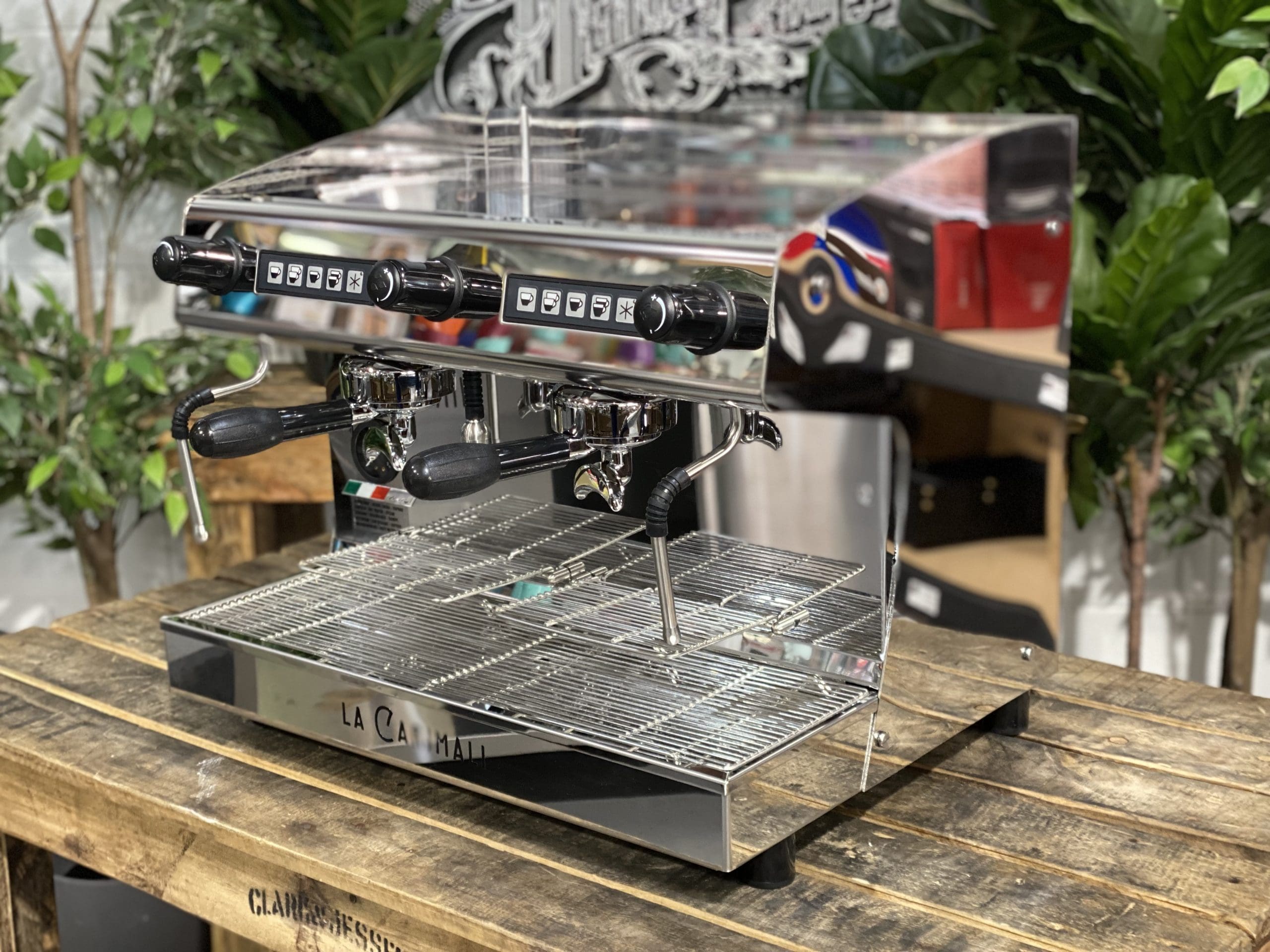 Carimali Pratica E2 - 2 Group Commercial Espresso Machine - Stainless Steel