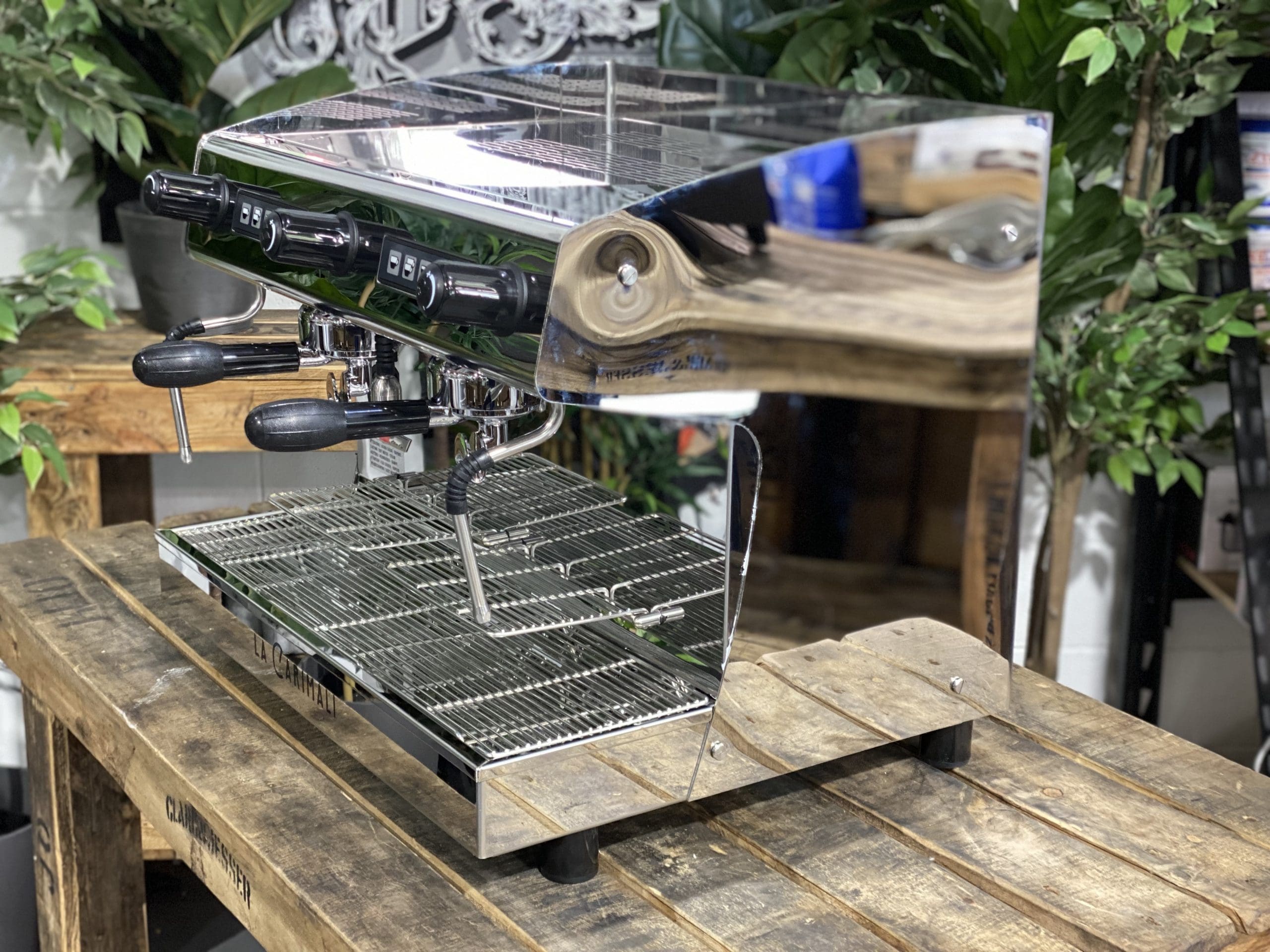 Carimali Pratica E2 - 2 Group Commercial Espresso Machine - Stainless Steel
