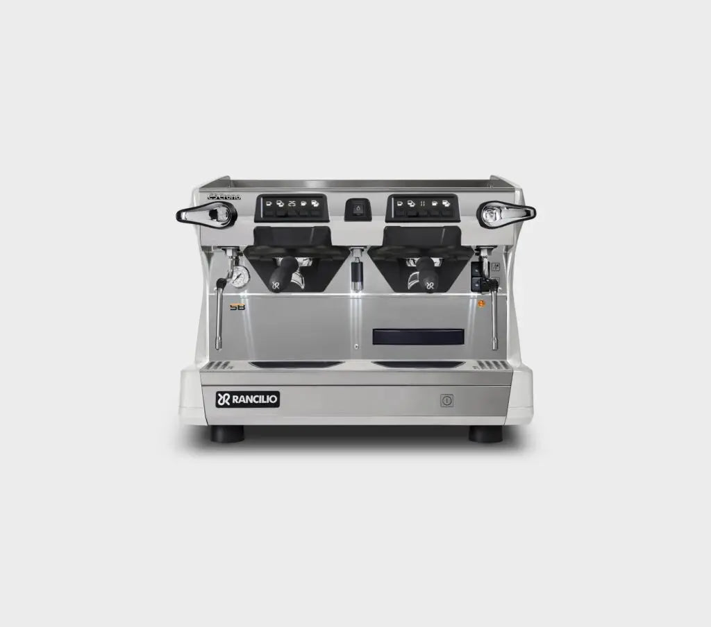 Rancilio Classe 5 USB Crono Tall Compact - - 2 Group Commercial Espresso Machine - Commercial - Ice White