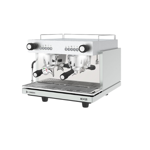 Expobar Crem EX2 Compact - 2 Group Commercial Espresso Machine - White