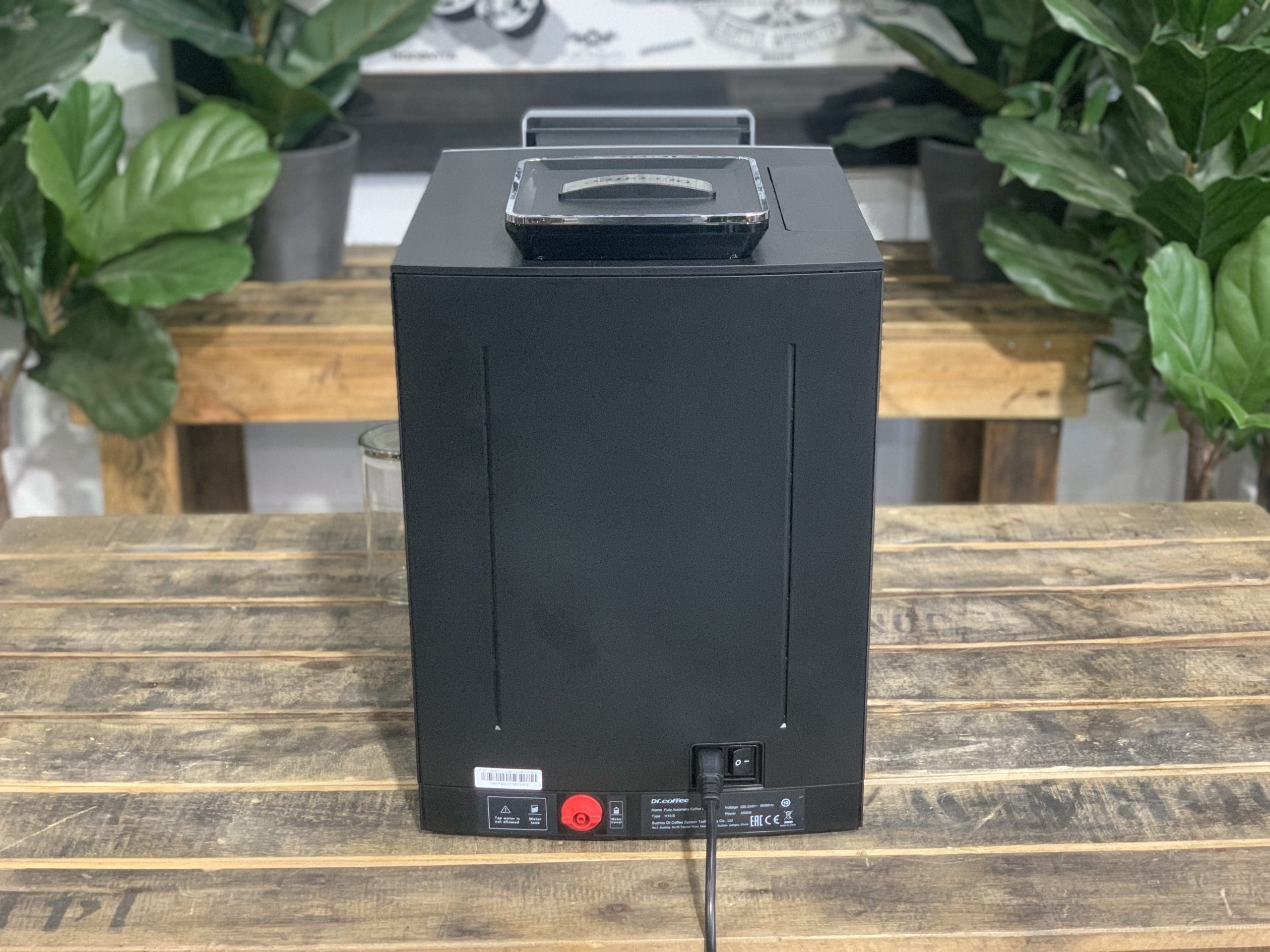 Dr Coffee H10 - Fully Automatic Coffee Machine - Black