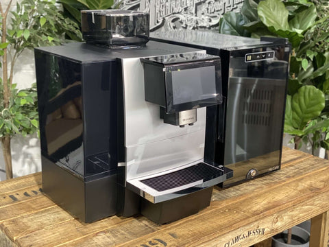 Dr Coffee F11 Big With SC08 Milk Fridge - Fully Automatic Coffee Machine - Black
