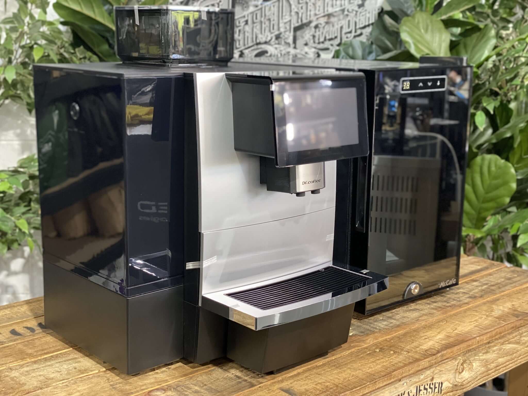 Dr Coffee F11 Big With SC08 Milk Fridge - Fully Automatic Coffee Machine - Black
