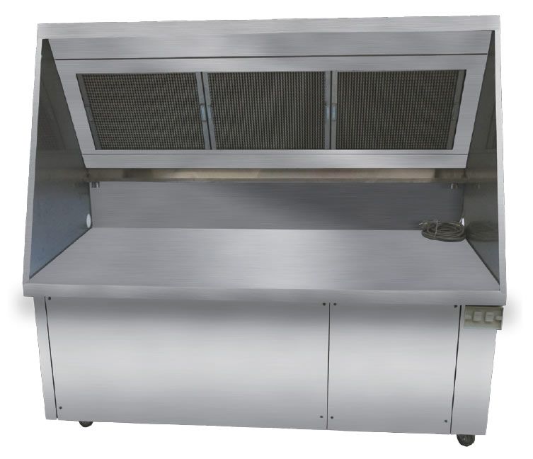 Simcohood Ductless Exhaust Hood System 620 Mm-W 1800Mm X D 750Mm X H 1400Mm