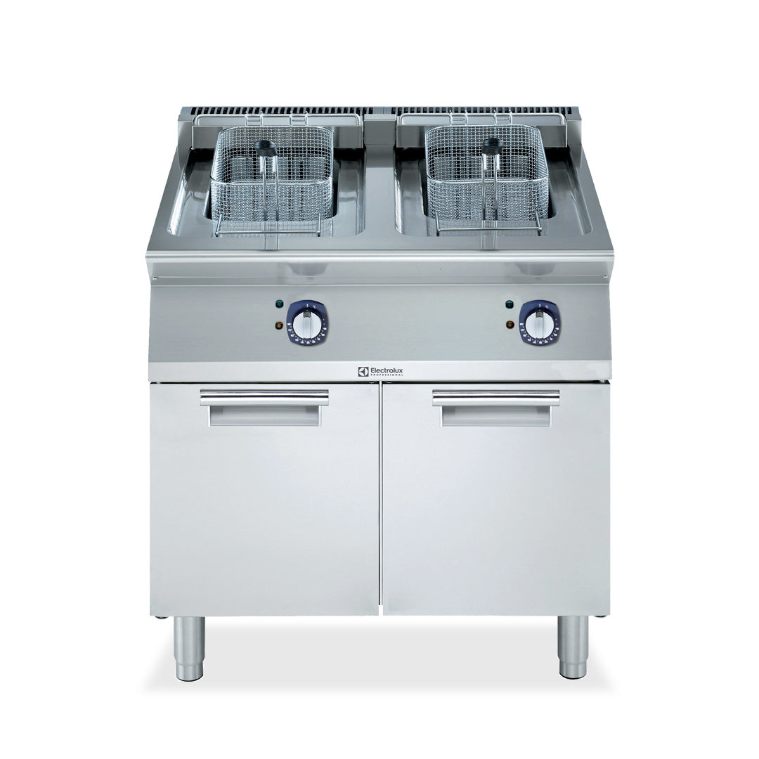 Electrolux 700XP 14L + 14L Double Pan Electric Fryer 800mm - E7FREH2FF0