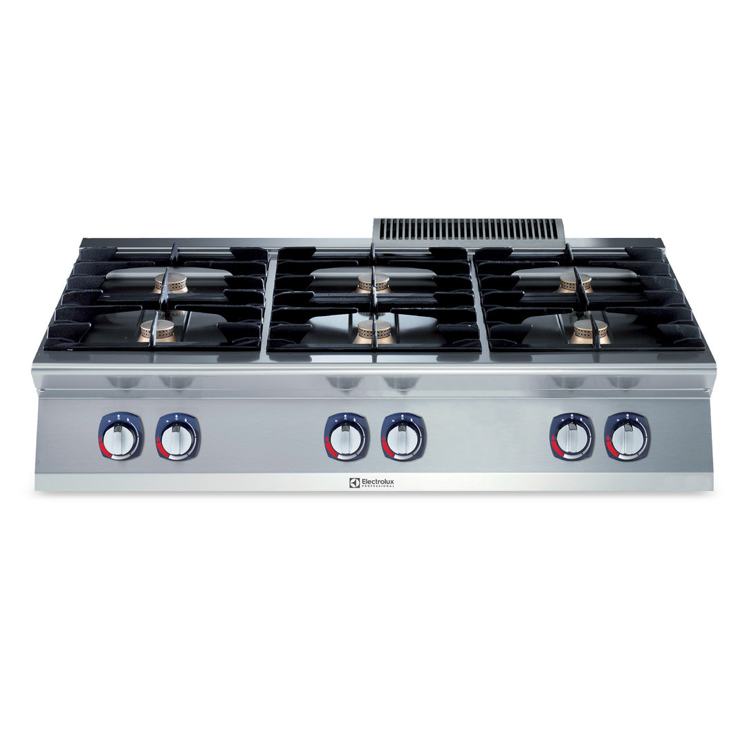 Electrolux 700XP 6 Burner Gas Cook Top 1200mm - E7GCGL6C0A