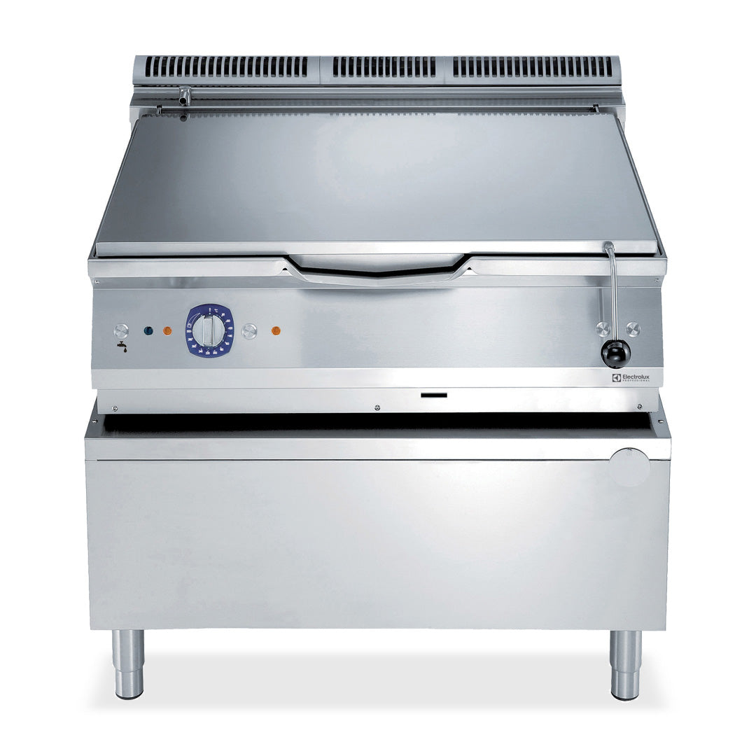 Electrolux 900XP 100L Gas Bratt Pan with Duomat Bottom and Electric Tilting - E9PPCSBAMGD