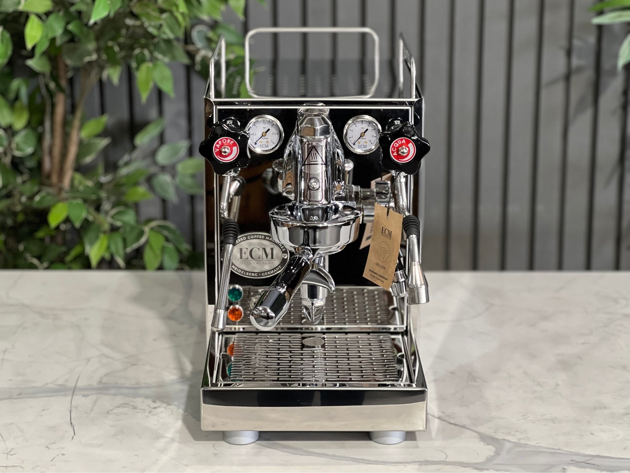 ECM Mechanika VI Slim - 1 Group Commercial Espresso Machine - Stainless