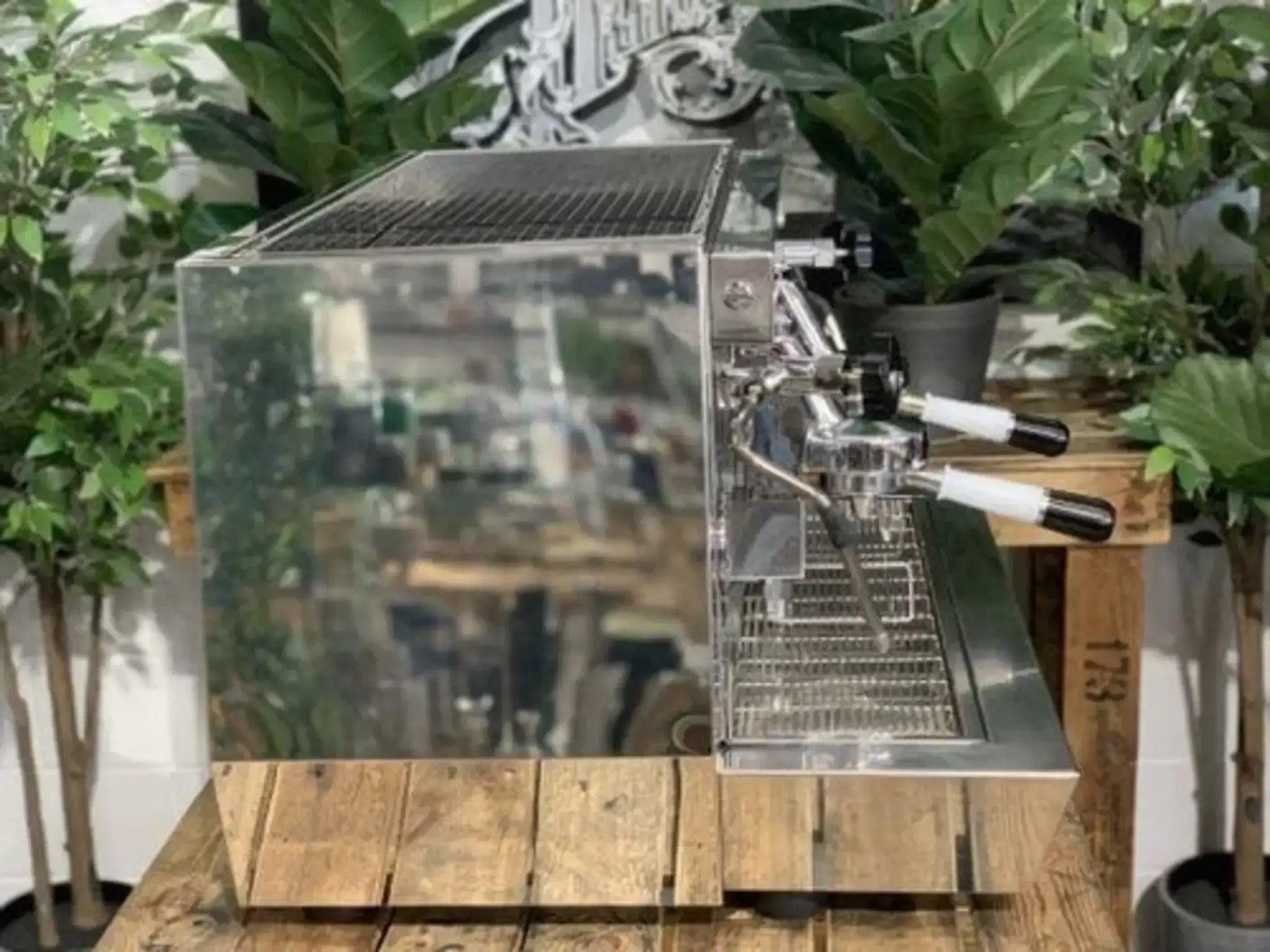 ECM Veneziano - 2 Group Commercial Espresso Machine - Stainless Steel