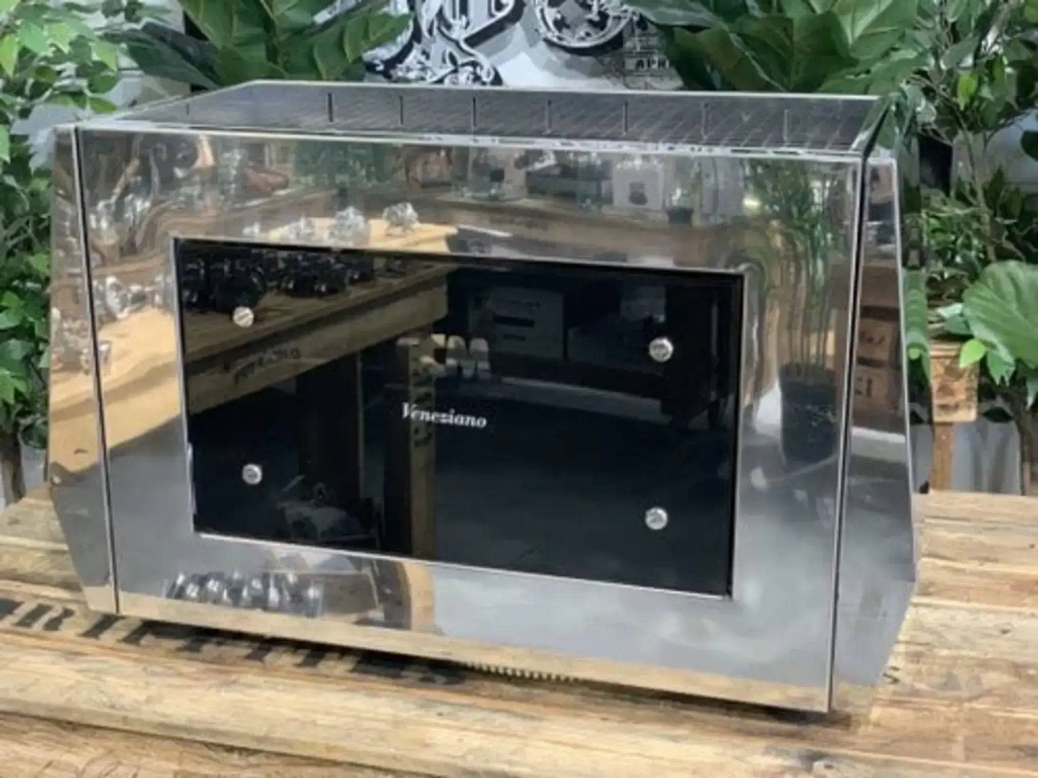 ECM Veneziano - 2 Group Commercial Espresso Machine - Stainless Steel