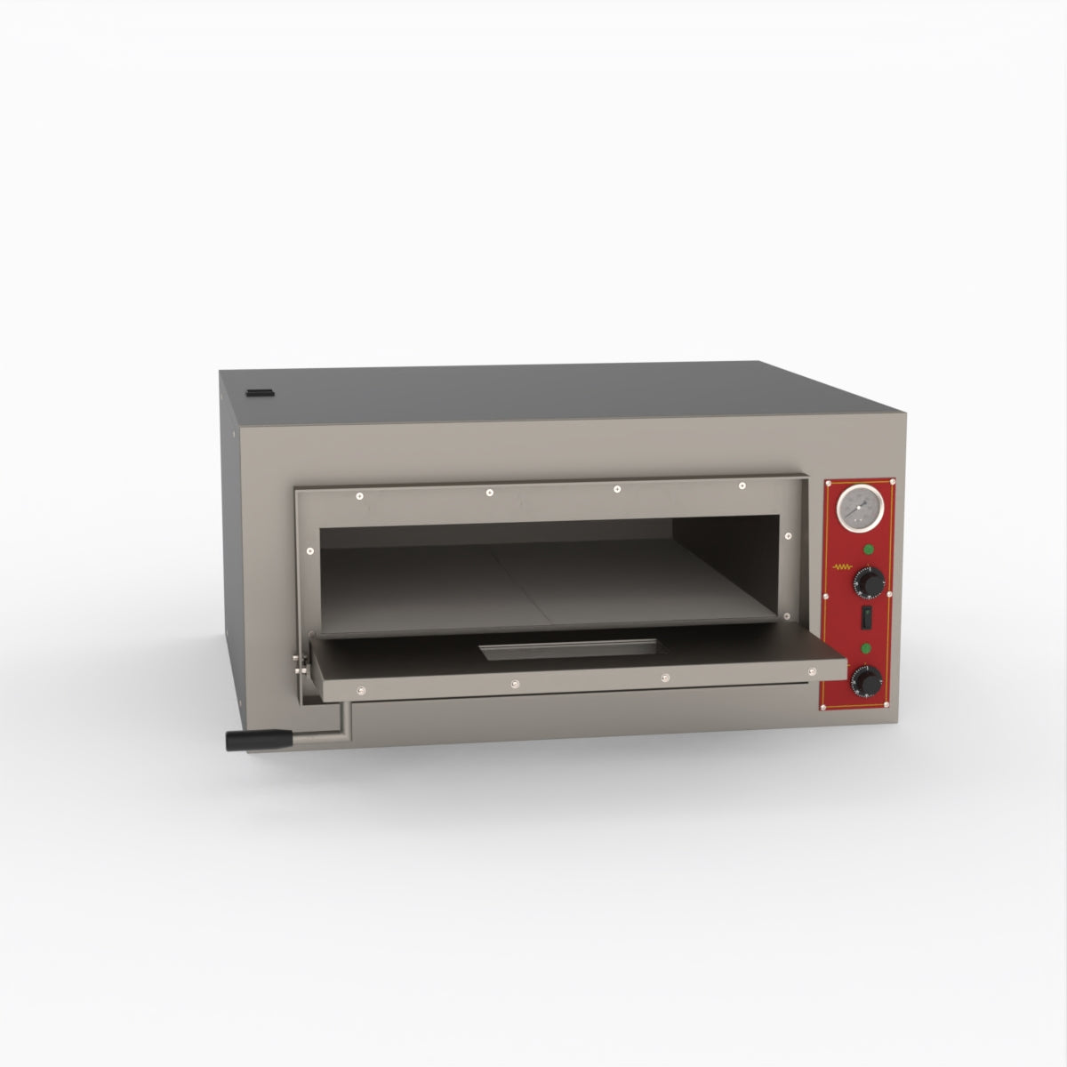 BakerMax Black Panther Pizza Deck Oven EP-2-1E