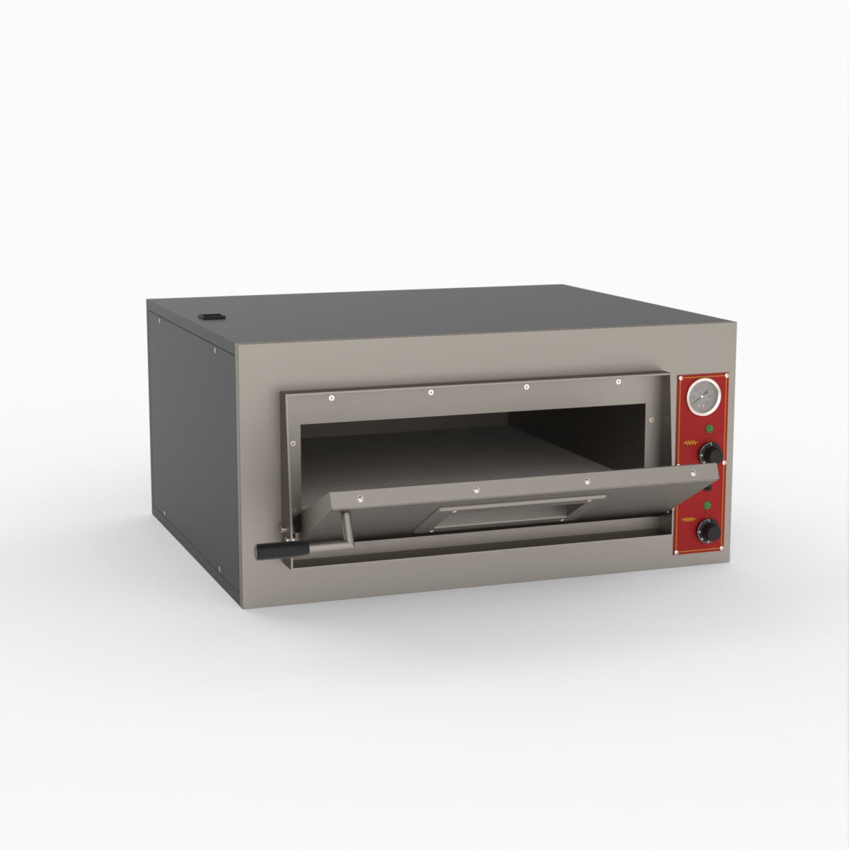 BakerMax Black Panther Pizza Deck Oven EP-2-1E