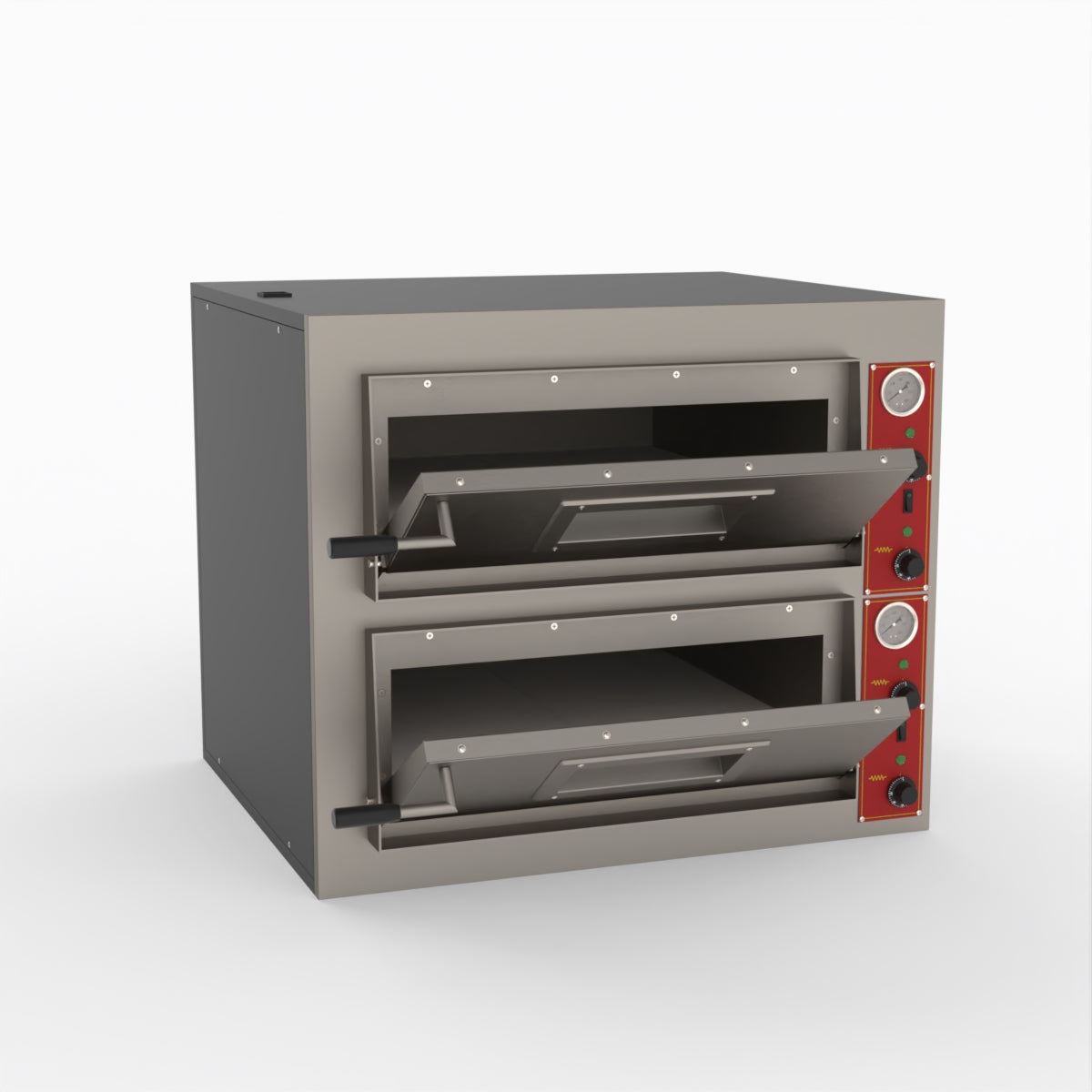 BakerMax Black Panther Pizza Deck Oven EP-2E