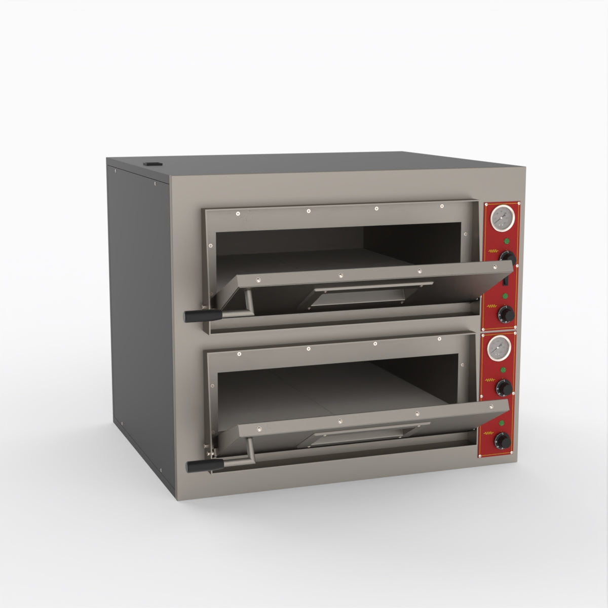 BakerMax Black Panther Pizza Deck Oven EP-2E