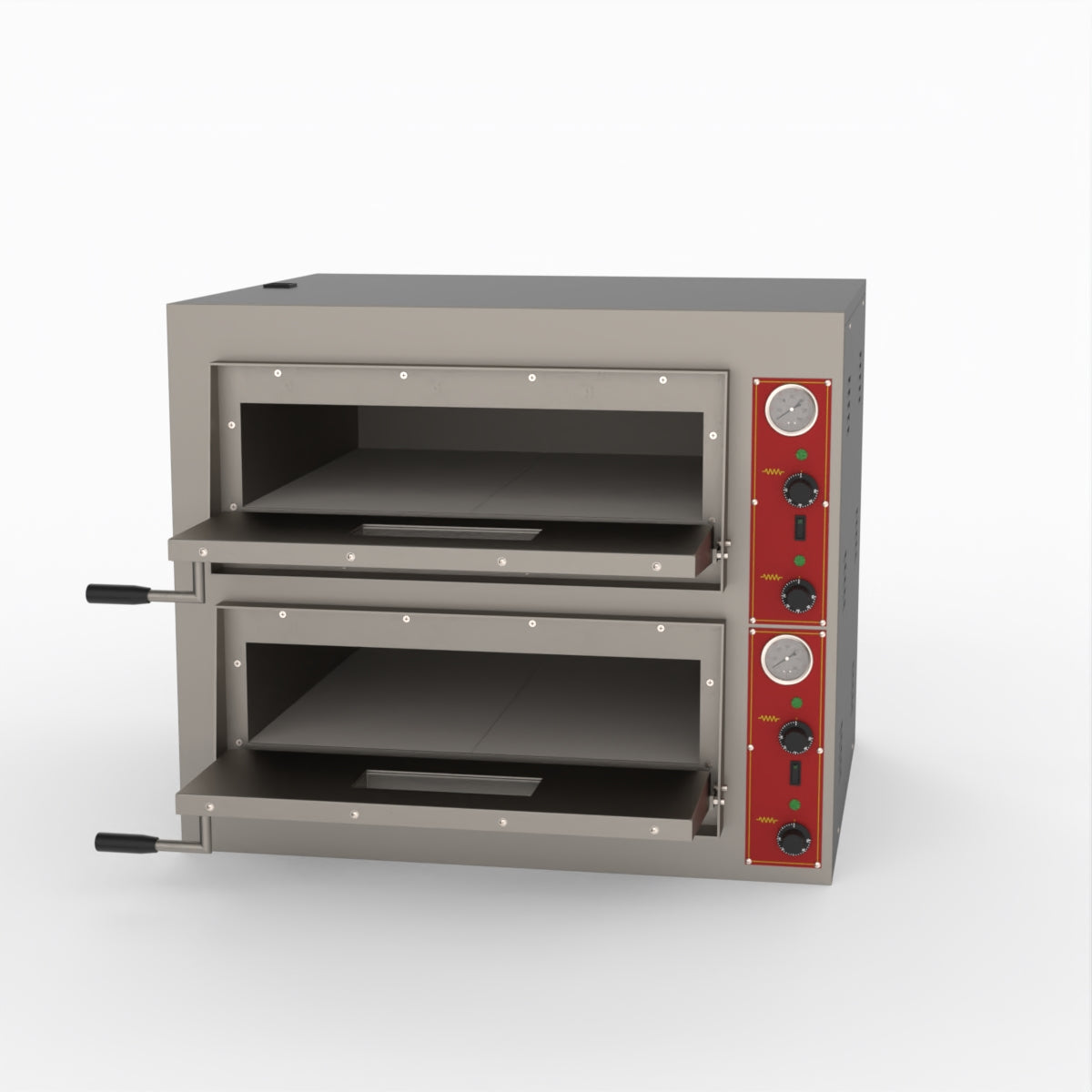 BakerMax Black Panther Pizza Deck Oven EP-2E