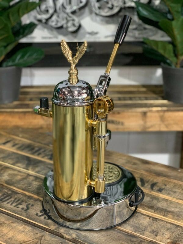 Elektra Micro Casa Chrome - 1 Group Commercial Espresso Machine - Gold