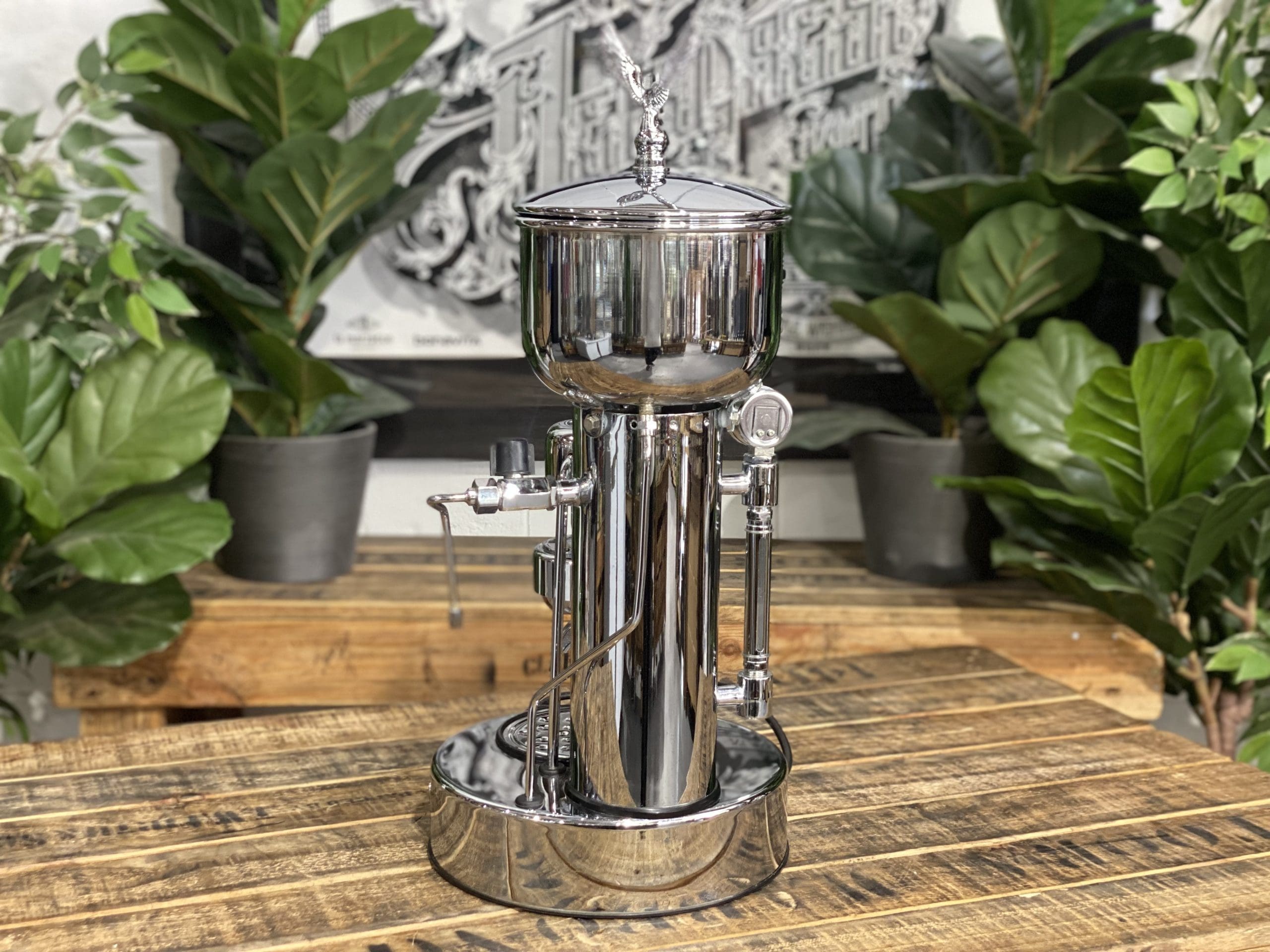 Elektra Micro Semi Automatica - 1 Group Commercial Espresso Machine - Chrome