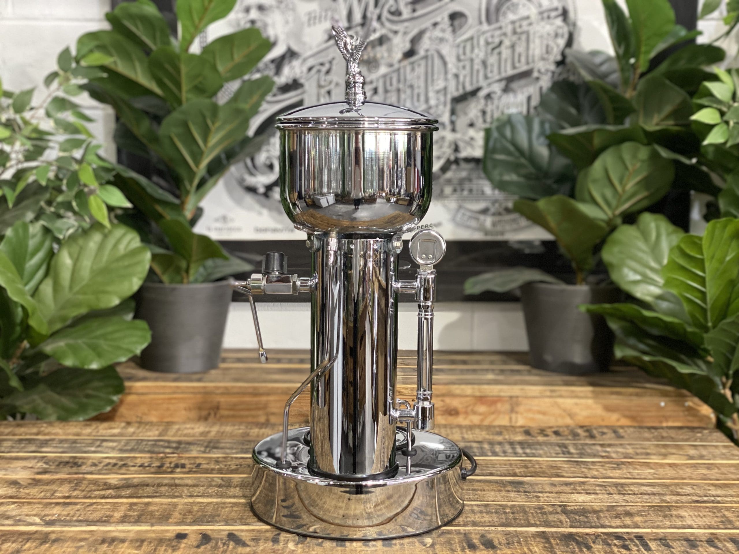 Elektra Micro Semi Automatica - 1 Group Commercial Espresso Machine - Chrome