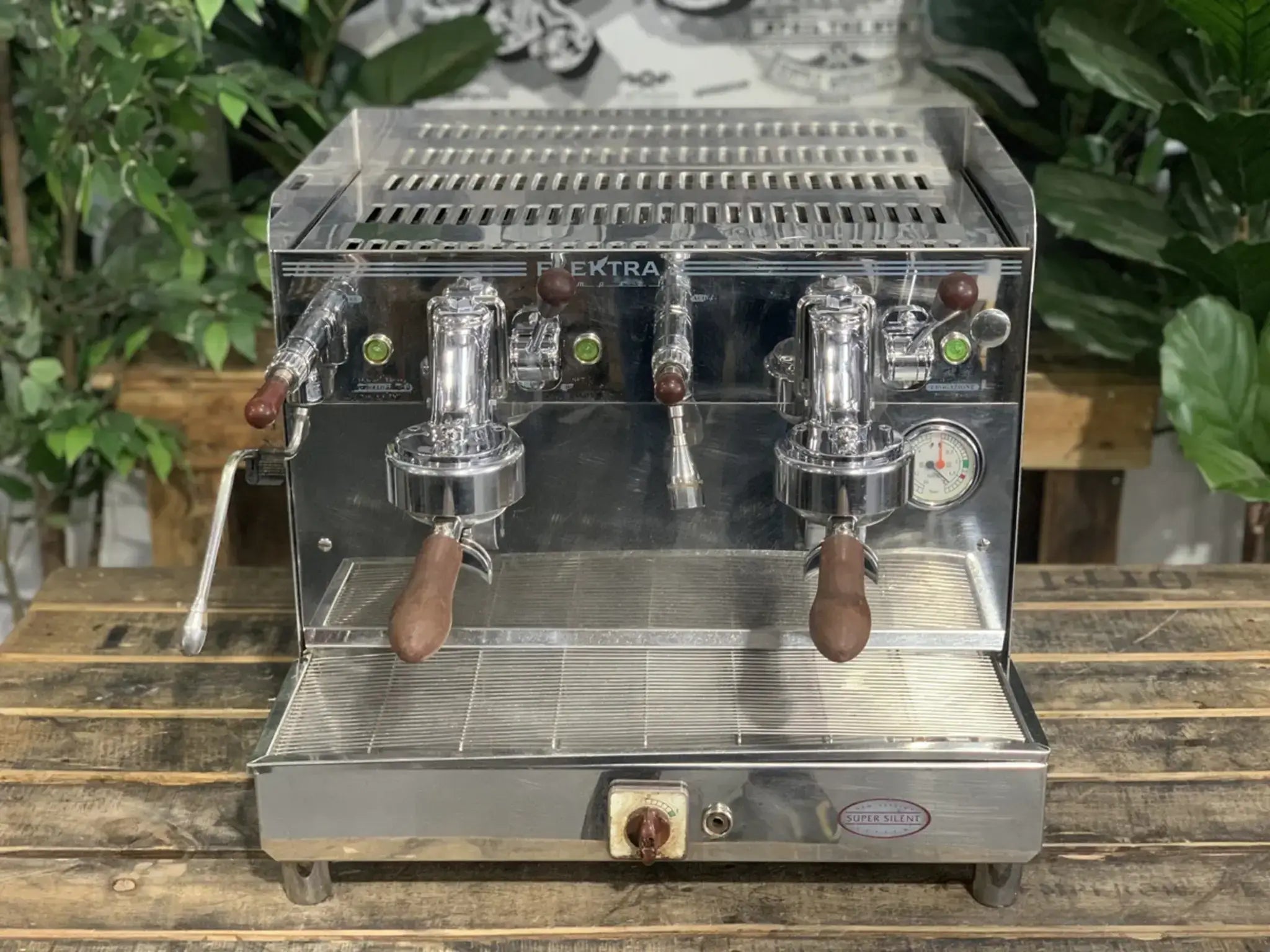 Elektra Sixties T3 Compact Volumetric - 2 Group Commercial Espresso Machine