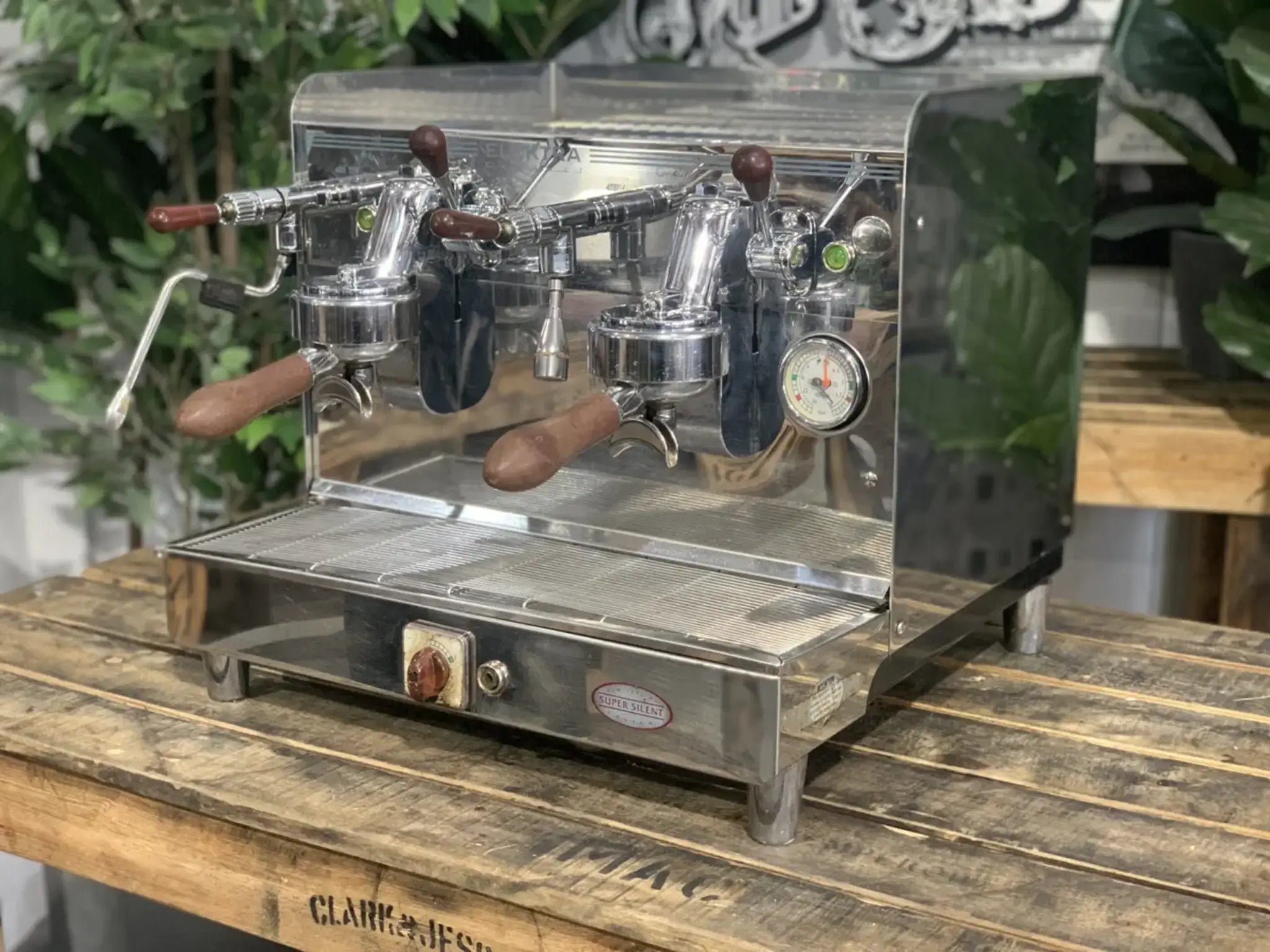 Elektra Sixties T3 Compact Volumetric - 2 Group Commercial Espresso Machine