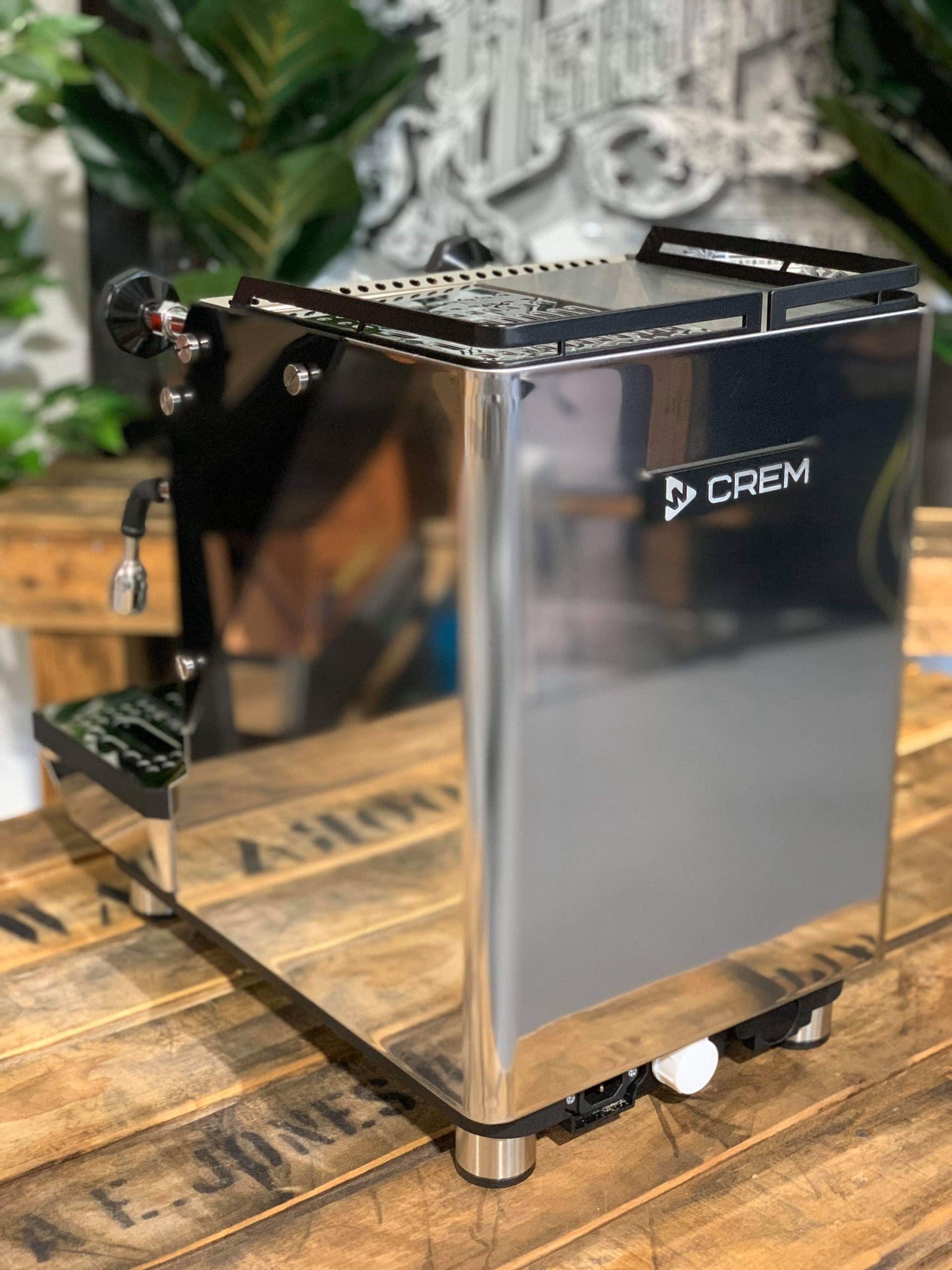 Expobar Crem One Single Boiler (1B) VP PID Vibrational Pump - 1 Group Commercial Espresso Machine - Stainless