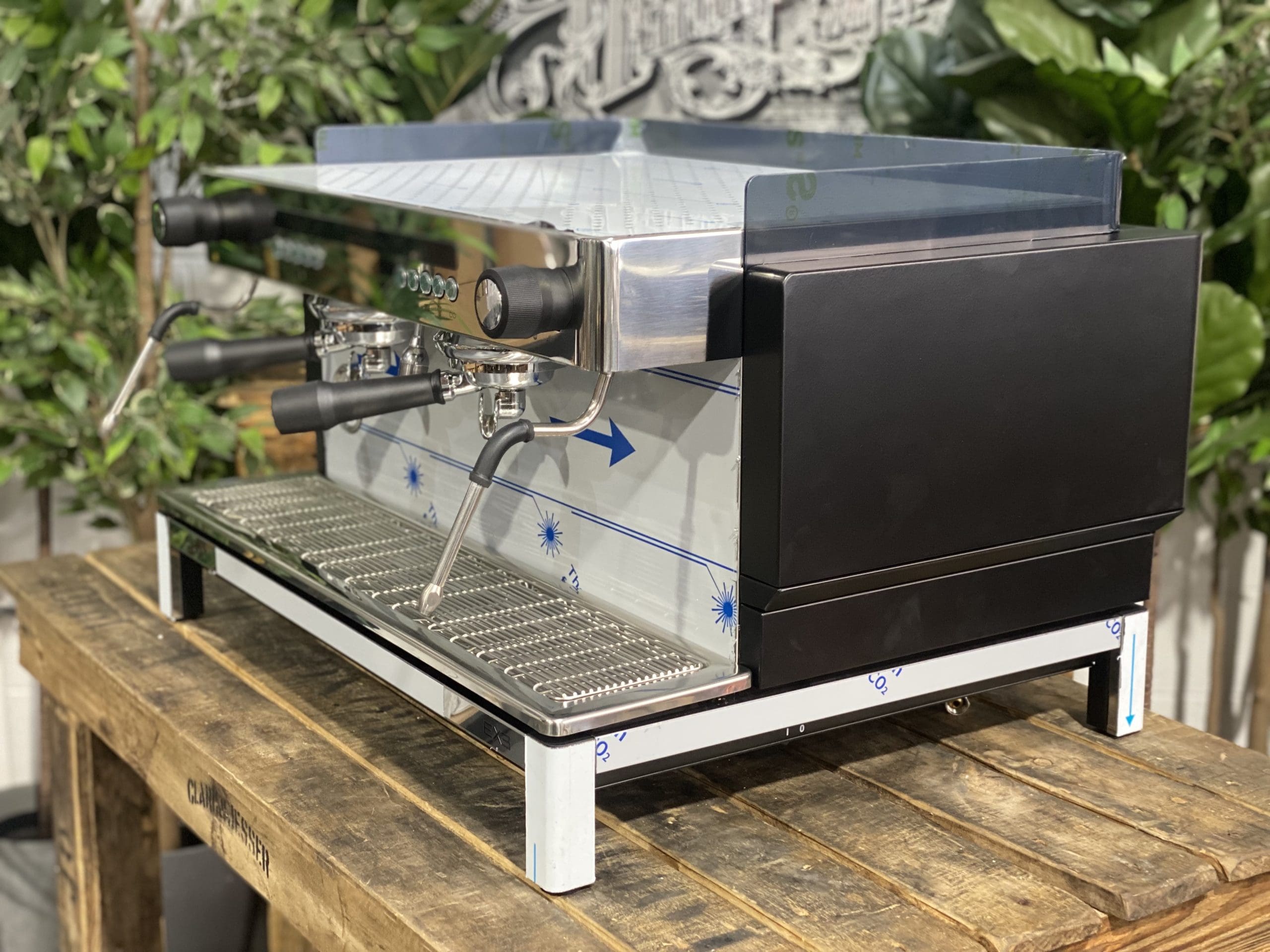 Expobar CREM EX3 Full Size - 2 Group Commercial Espresso Machine - Black