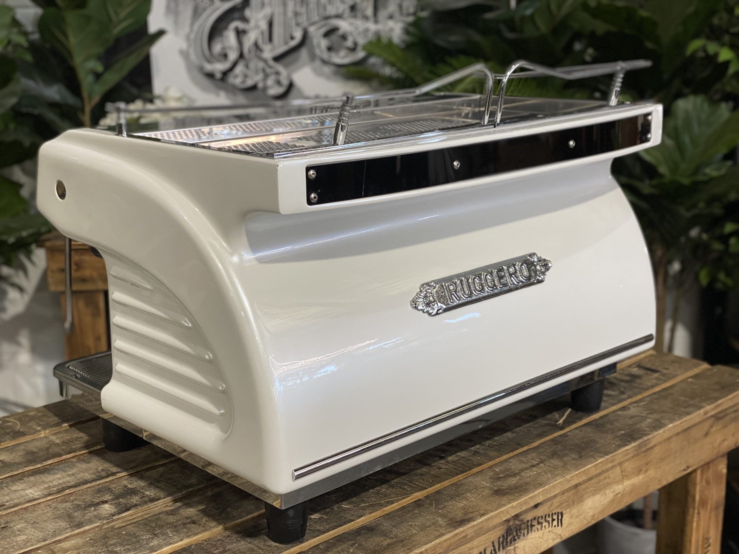 Expobar Ruggero High Cup - 2 Group Commercial Espresso Machine - White
