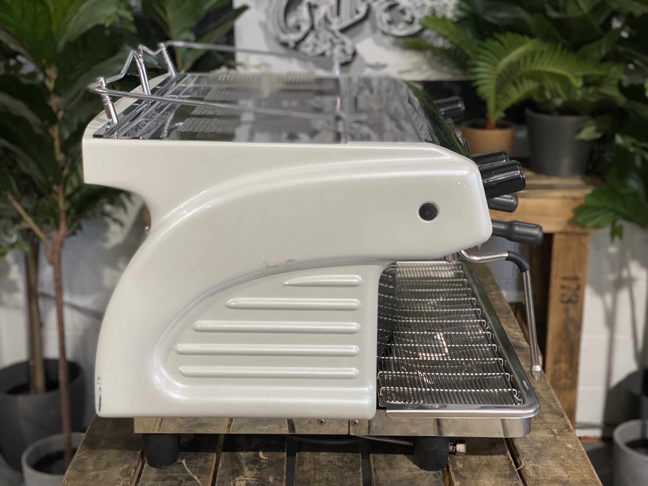 Expobar Ruggero High Cup - 2 Group Commercial Espresso Machine - White