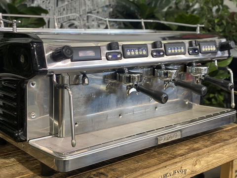 Expobar Ruggero Multiboiler Gloss - 3 Group Commercial Espresso Machine - Black