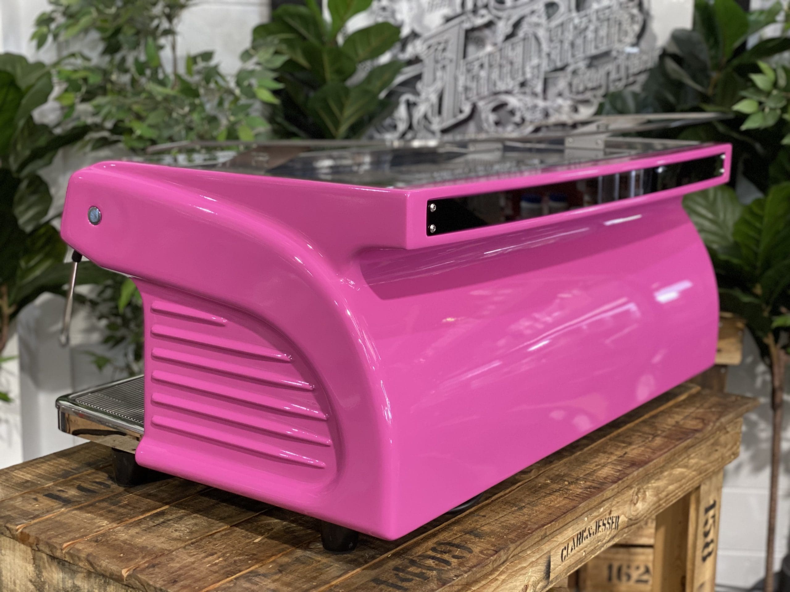 Expobar Ruggero - 3 Group Commercial Espresso Machine - Pink