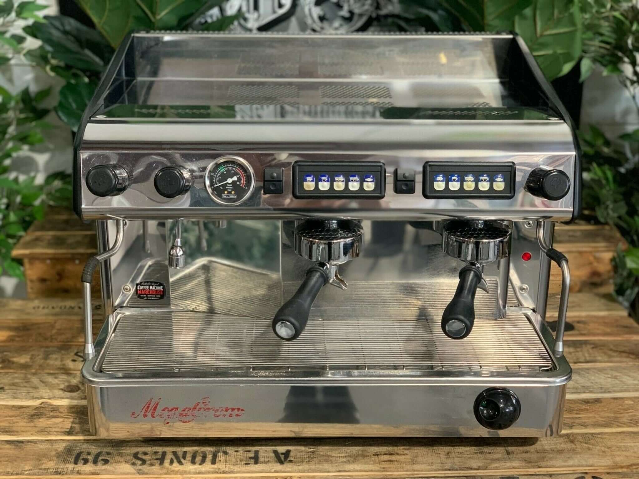 Expobar Megacrem - 2 Group Commercial Espresso Machine - Stainless