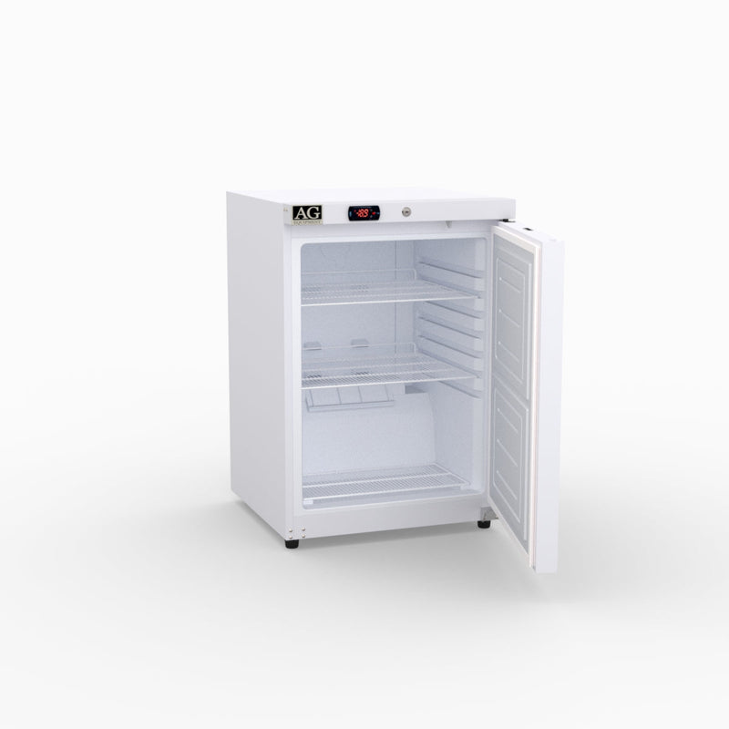 AG 200L Underbench Single Door Light-Duty Ventilated Freezer