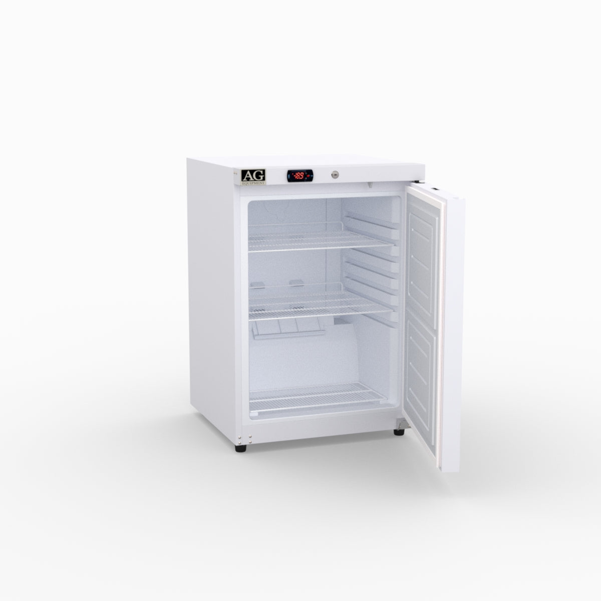 AG Equipment 200L Underbench Single Door Light-Duty Ventilated Freezer F200V