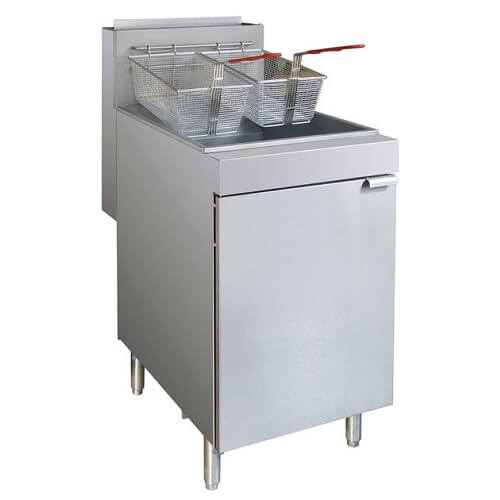 SnowMAX SN300E Single Pan Gas Deep Fryer 22 Ltr