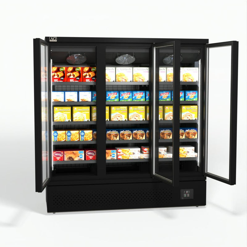 AG Supermarket Three Doors Upright Display Freezer