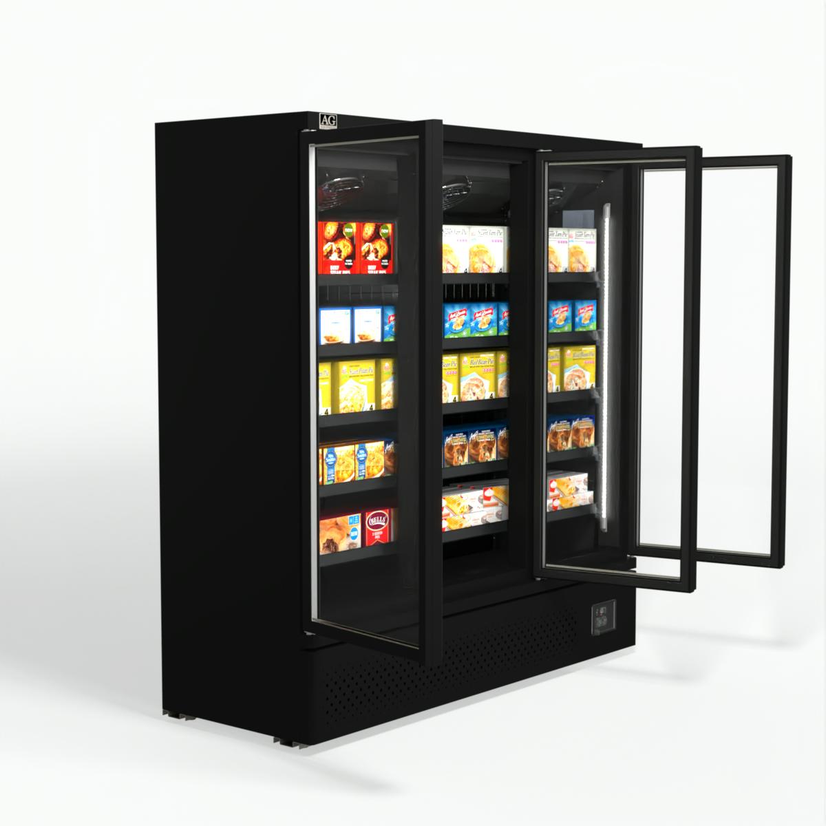 AG Supermarket Three Doors Upright Display Freezer