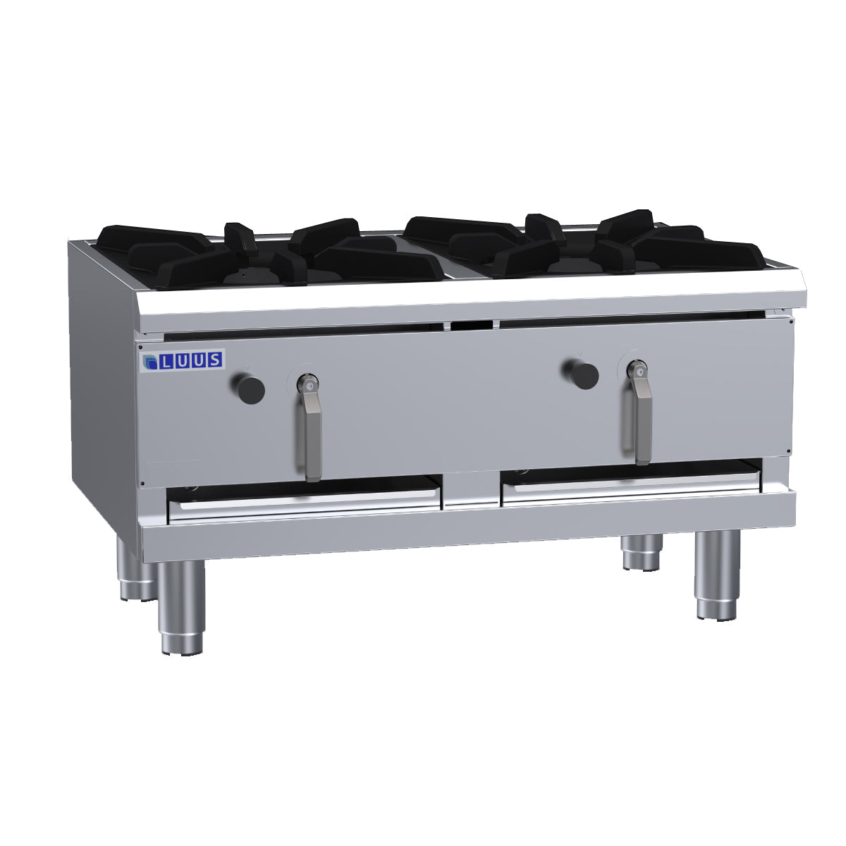 Luus 900mm Freestanding Double Stockpot FSP-90-NG - Natural Gas