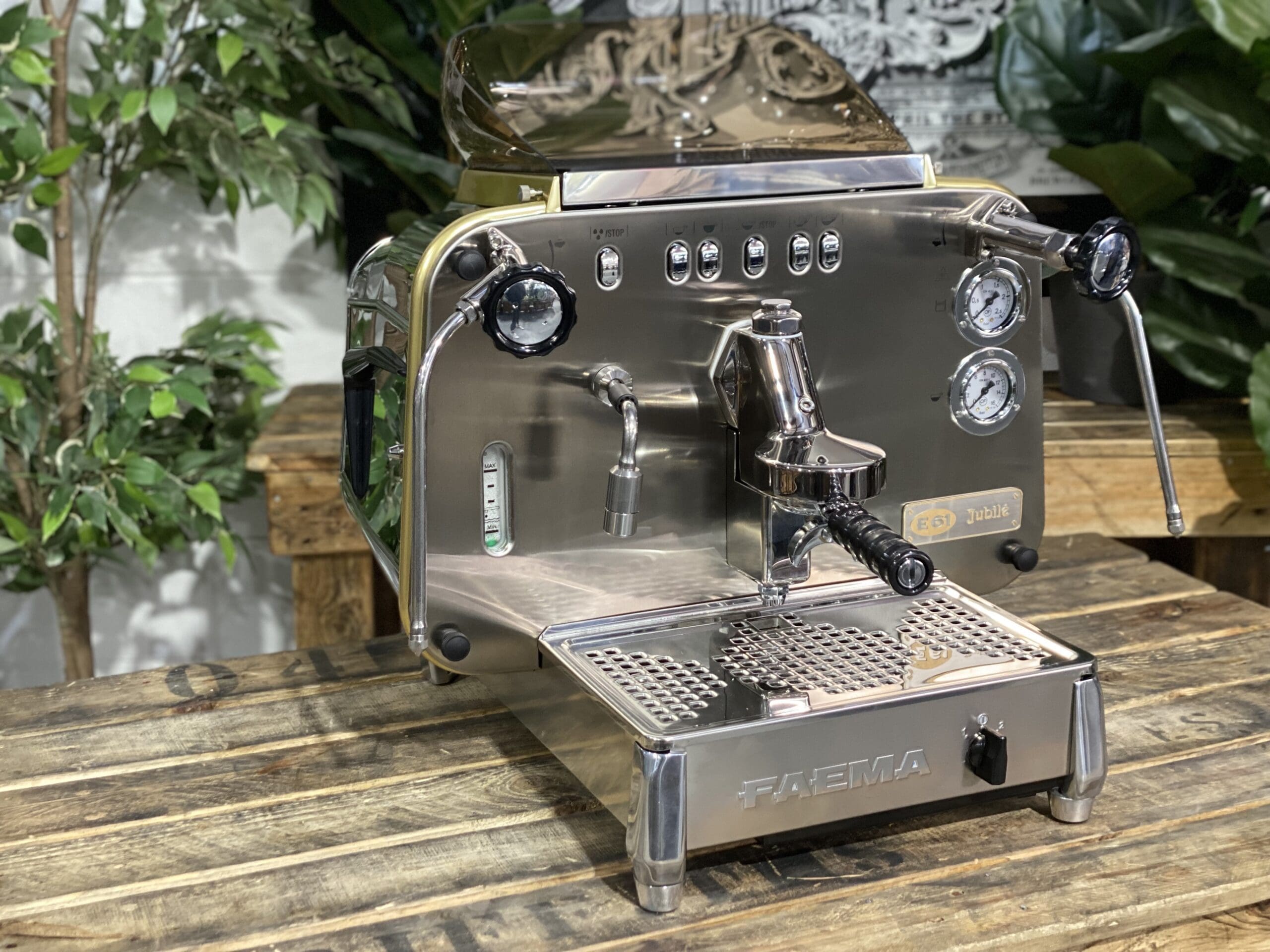 Faema E61 Anniversary Edition Jubilee - 1 Group Commercial Espresso Machine