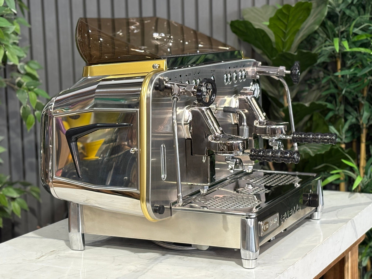 Faema E61 Jubilee Volumetric - - 2 Group Commercial Espresso Machine - Commercial