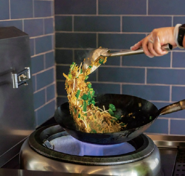 Luus 1 Air-Blast Burner & 1 RHS Pot Fo San Wok WV-1A1P-LPG - LPG