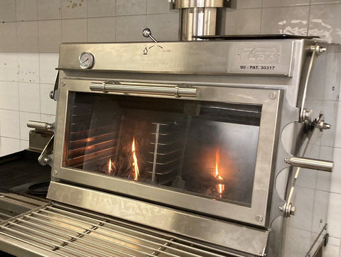 Pira 90 Silver ED Charcoal Oven - 500.107