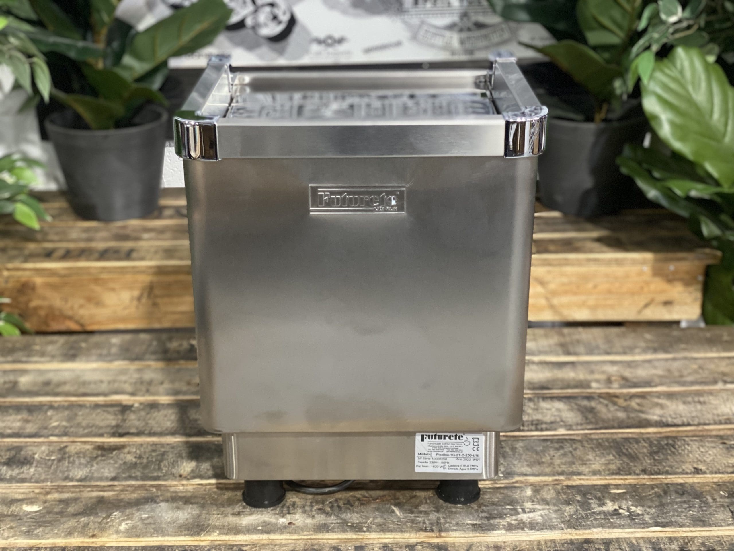 Futurete Piccolina - 1 Group Commercial Espresso Machine - Stainless Steel