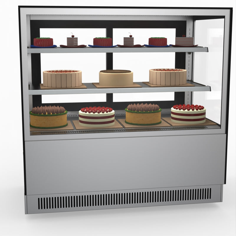 Bonvue Modern 2 Shelves Cake Or Food Display GAN-1200RF2