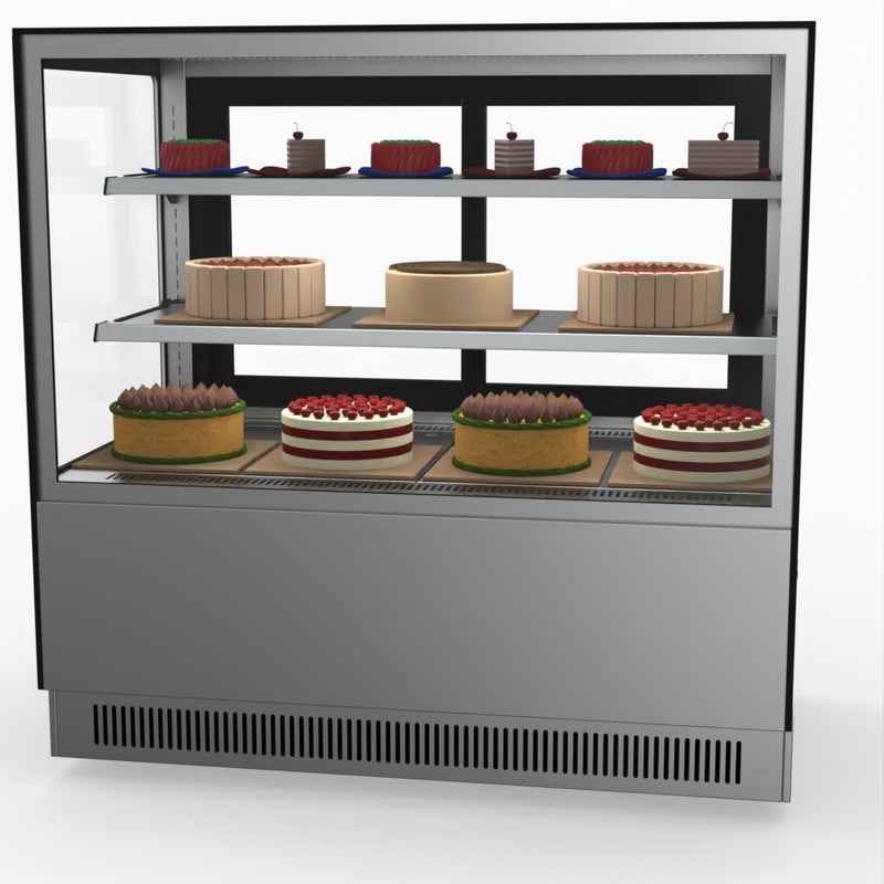 Bonvue Modern 2 Shelves Cake Or Food Display GAN-1200RF2