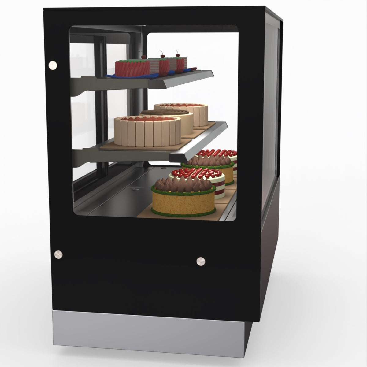 Bonvue Modern 2 Shelves Cake Or Food Display GAN-1200RF2