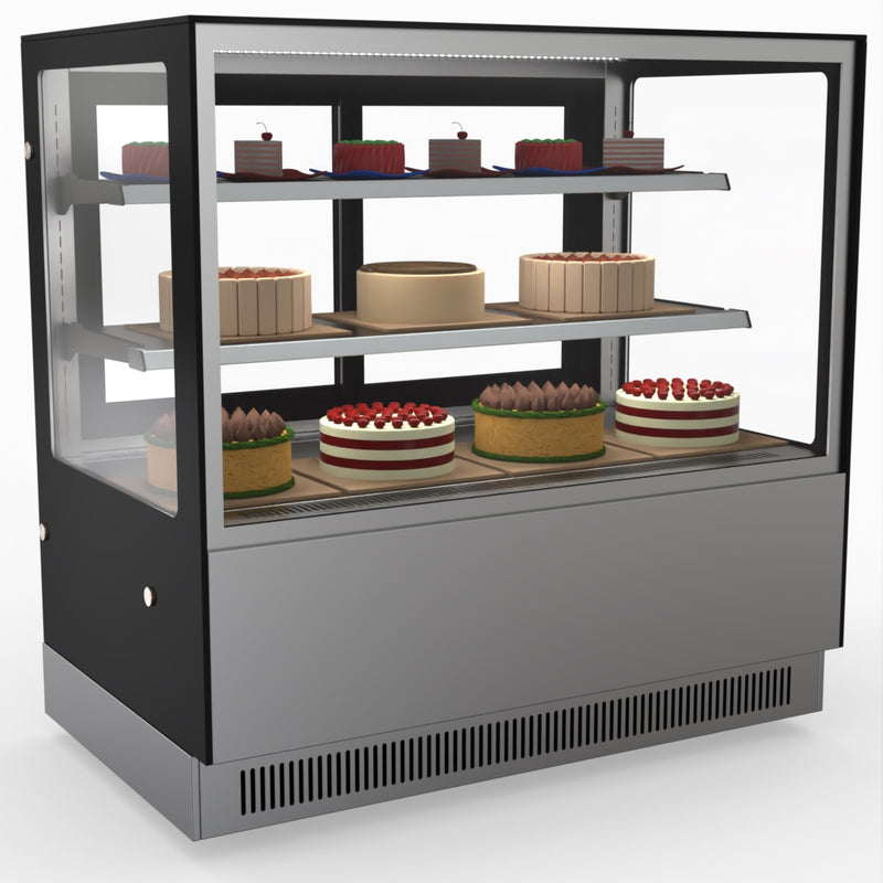 Bonvue Modern 2 Shelves Cake Or Food Display GAN-1200RF2