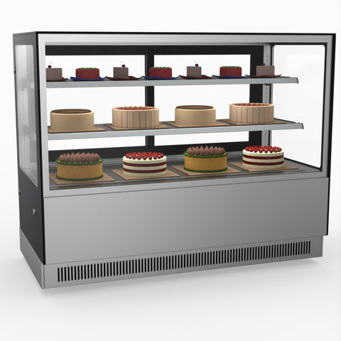 Bonvue Modern 2 Shelves Cake Or Food Display GAN-1500RF2