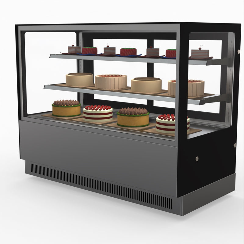 Bonvue Modern 2 Shelves Cake Or Food Display GAN-1500RF2