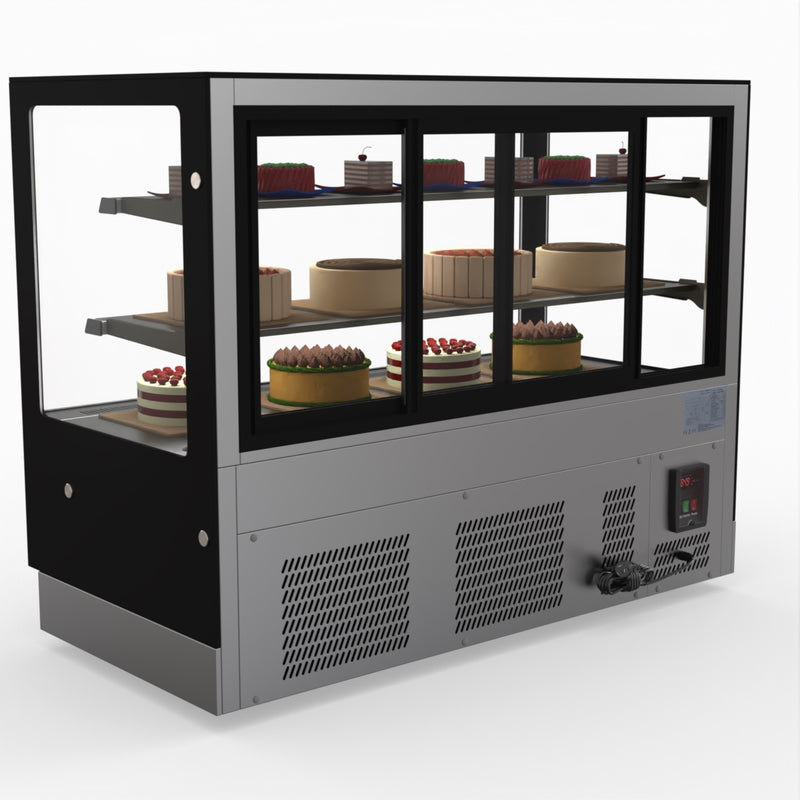 Bonvue Modern 2 Shelves Cake Or Food Display GAN-1500RF2