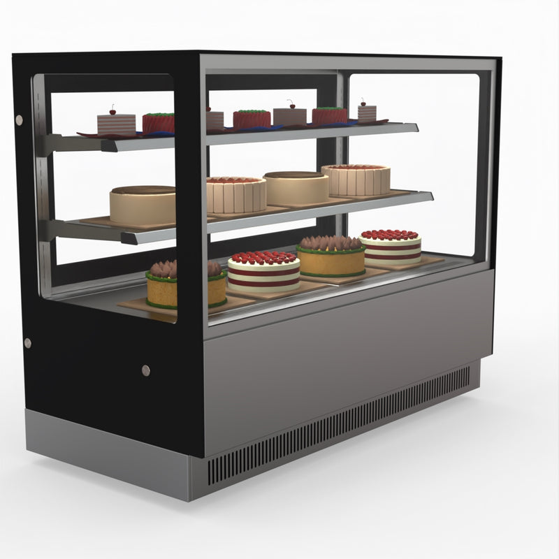 Bonvue Modern 2 Shelves Cake Or Food Display GAN-1500RF2